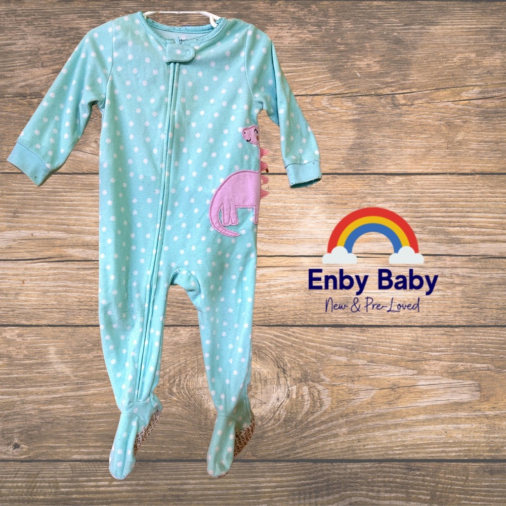 18m Fleece Zipper Pyjama